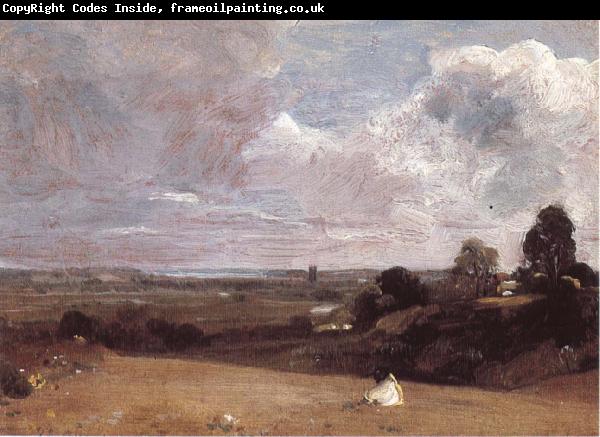John Constable Dedham seen from Langham